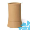 Picture of Redbank No 1 Roll Top Chimney Pot  450mm (Buff)