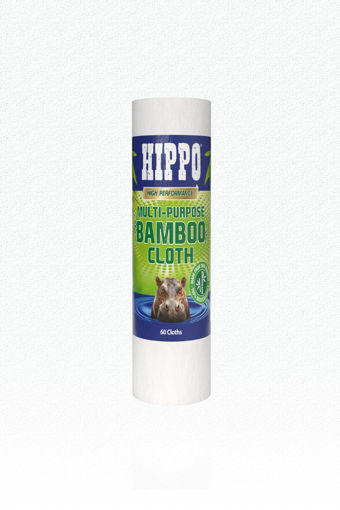 Picture of Hippo All Purpose Bamboo Cloth Pack 60