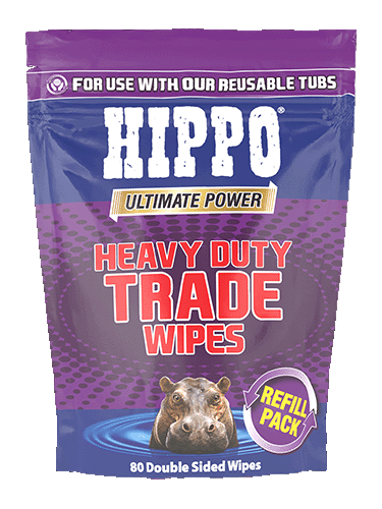 Picture of Hippo Heavy Duty Wipes REFILL Pack 80