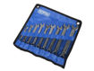Picture of Faithfull 9pc Spanner & Tool Roll Set