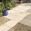 Picture of Bradstone Edale Riven Paving slab 450x450mm Cream