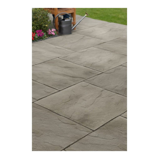 Picture of Ryton Riven Utility Paving Slab Natural/Grey 450x450x32mm