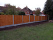 Picture of Featheredge Fully Framed Fence Panel 6' x 6' (1828 x 1828mm) Autumn Gold