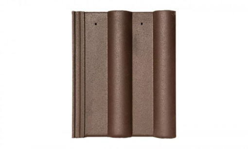 Picture of Crest Double Pantile Roof Tile Smooth Dark Brown