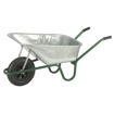 Picture of Deep Pan Professional Galv Wheelbarrow 120ltr Pneumatic Wheel