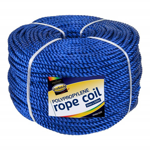 Picture of Prosolve Polypropylene Rope Coil 6mm x 220m