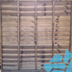 Picture of Lap Fence Panel 6' x 6' (1828 x 1828mm) Pressure Treated Brown