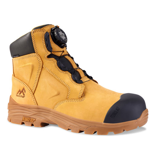 Picture of Rock Fall Honeystone Waterproof Boa Safety Boots Size 9