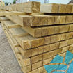 Picture of 75x75 x 2.4m Green Treated Timber Fence Post