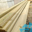 Picture of 38x150mm Grooved Treated Softwood Decking Boards  (32x145mm Fin) 4.8m