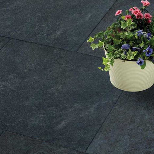 Picture of Pavestone Classic Porcelain Paving 600x600mm Anthracite