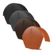 Picture of TIMLOC Dry Verge Profiled Roof Tile Round End Cap Grey