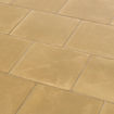 Picture of Stonemarket Stretton Stippled Utility Paving Slabs 600x600x38mm Buff