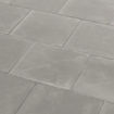Picture of Stonemarket Stretton Stippled Utility Paving Slabs 450x450x32mm Natural/ Grey