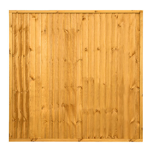 Picture of Grange 1.8x1.83m Superior Closeboard Fence Panel Golden Brown