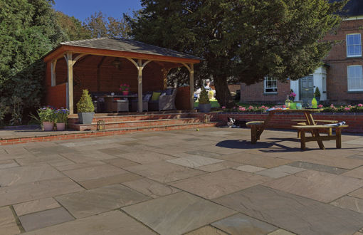 Picture of Pavestone Blended Sandstone 20.70 m2 Project Pack Autumn Blend
