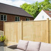 Picture of Grange 1.5x1.83m Superior Closeboard Fence Panel Green