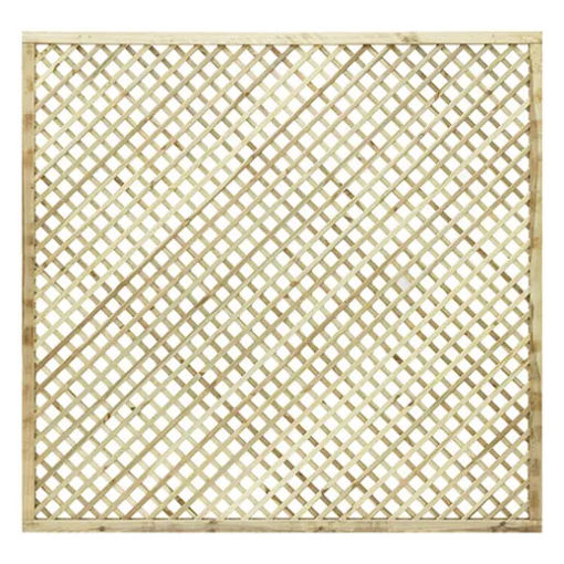 Picture of Grange 1.8x1.8m Alderly Square Garden Trellis Green