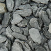 Picture of Small Bag Charcoal Black Welsh Slate Chippings 40mm