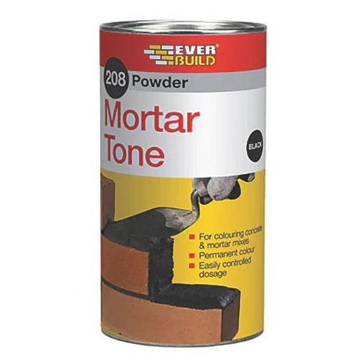 Picture of Feb 208 Powder Mortar Tone Cement Dye 1kg Black