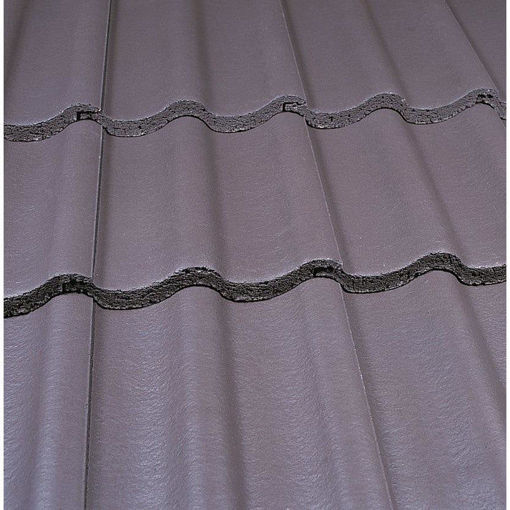 Picture of Marley Mendip Double Pantile Smooth Grey Roof Tile