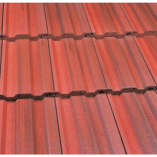 Picture of Marley Ludlow Plus 15x9 Smooth Old English Dark Red Roof Tile