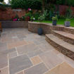 Picture of Natural Indian Sandstone Paving Slabs 20.70 m2 Project Pack Calibrated Raj Blend
