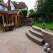 Picture of Natural Indian Sandstone Paving Slabs 20.70 m2 Project Pack Calibrated Raj Blend