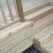 Picture of 27x144 Finish x 4.8m Grooved & Reeded Treated Decking Boards