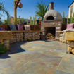 Picture of Pavestone Dolomite Mars Rust Porcelain Paving 1000x500mm Pack of 42 (21m2)