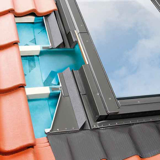 Picture of Fakro EHV-A 05 780x980mm Standard Depth Thermo Flashing Kit for Interlocking Tile & Stone Slate up to 90mm High-profile