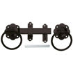 Picture of Timco Plain Ring Handled Gate Latch 150mm 6" Black
