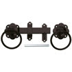 Picture of Timco Plain Ring Handled Gate Latch 150mm 6" Black