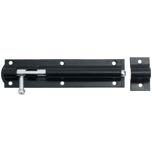 Picture of Timco Enclosed Straight Tower Bolt 150mm 6" Black