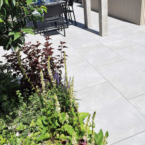 Picture of Pavestone Amalfi Gris Porcelain Paving Slabs 900x600mm Pack of 22  (11.88m2)