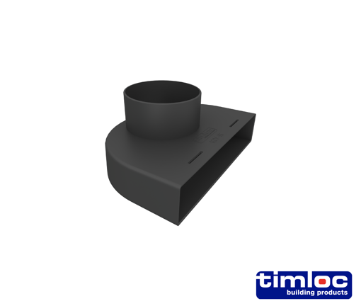 Picture of Timloc Inline Slate Vent Adaptor RTV-ADIS