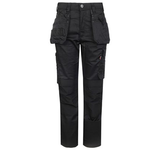 Picture of Proflex Black Work Trouser - 4 Way Stretch 34R