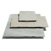 Picture of Natural Indian Sandstone Paving Slabs 600x600mm Calibrated Light Grey