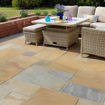 Picture of Natural Indian Sandstone Paving Slabs 20.70 m2 Project Pack Calibrated Buff Blend