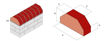 Picture of AN6.1 Double Cant Red Brick