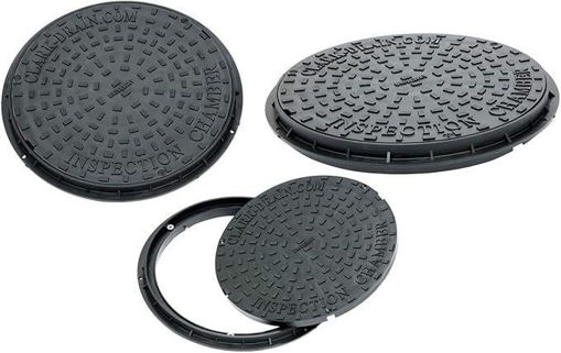 Picture of 450mm Diameter Round Dual Locking Manhole Cover & Frame CD452