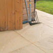 Picture of Brett Stamford Riven Concrete Paving Slabs 600x600x32mm Buff