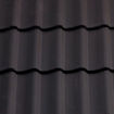 Picture of Sandtoft Concrete Roof Tile Double Pantile - Smooth Dark Grey