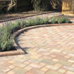 Picture of Brett Alpha Antique 210x140x50mm Large Paviors Block Paving Autumn Gold