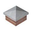 Picture of Concrete Four Way Weathered Pier Cap 305 x 305mm (12x12")