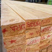 Picture of 25x50mm 2x1" Treated Yellow Roof Lath Batten Graded to BS5534 - 4.8m