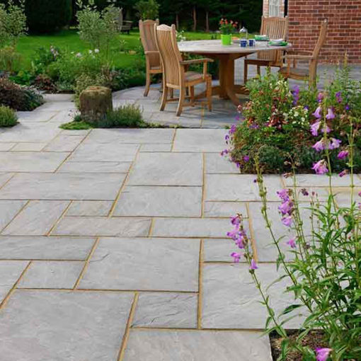 Natural Indian Sandstone Paving Slabs for sale in Peterborough