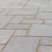 Picture of Natural Indian Sandstone Paving Slabs 900x600mm Calibrated Light Grey
