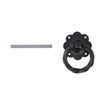 Picture of Timco Twisted Ring Handled Gate Latch 150mm 6" Black