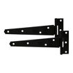 Picture of Timco Pair of Light Tee Hinges - Black 8" 200mm